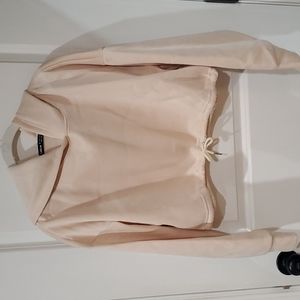 Pink Cropped Sweatshirt